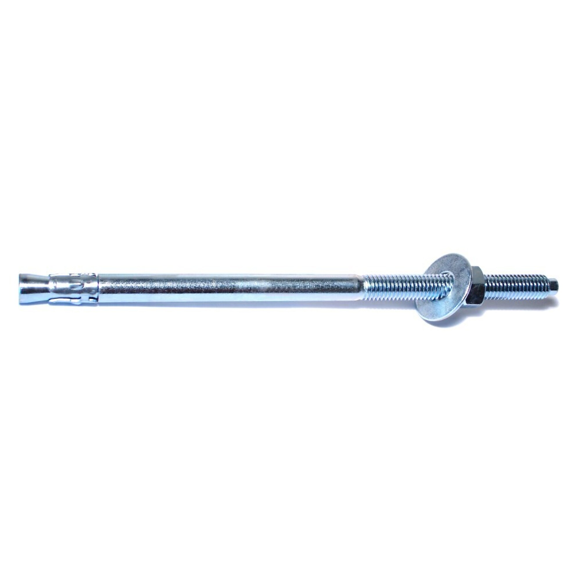 Midwest Fastener Concrete Wedge Anchors - 1/2in. x 10in., Zinc Plated, Grade 2 Steel, Coarse Thread, 25 Pcs, Model# 04132